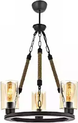 Immagine prodotto di Lampada a soffitto, lampada da soffitto, plafoniera, lampadario, vetro, soggiorno