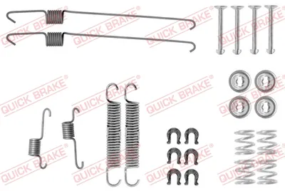 Produktbild von QUICK BRAKE Zubehörsatz Bremsbacken 105-0001 Hinten für DAIHATSU SIRION (M3)
