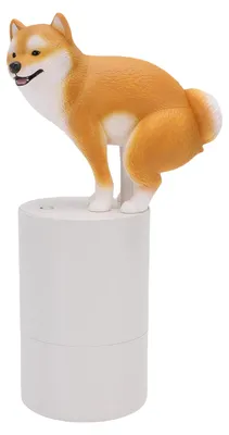 Produktbild von Lustiger Hunde-Schaumseifenspender, niedliches Tier, berührungslos, automatisch schäumend, für Badezimmer, Küche, Einweihungsgeschenke, Gelb