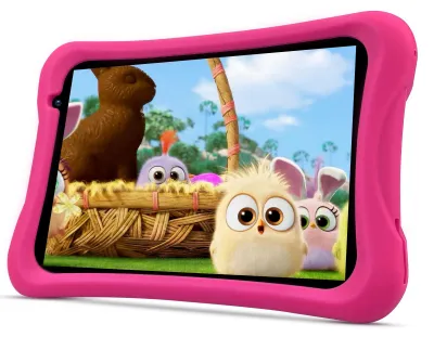 Imagen del producto de Tableta para niños de 8 pulgadas, con Android 10, 2 GB de RAM, 32 GB de almacenamiento y control parental