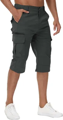 Produktbild von Fahrradhose 3/4 M, zum Radfahren, schnelltrocknend, Stretchmaterial, Größe M