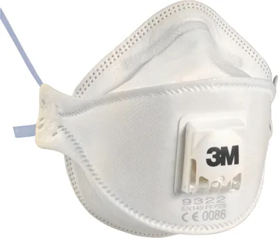 Produktbild von 3M Atemschutzmaske 9332 Komfort Schutzstufe: FFP 3