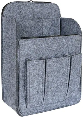 Image de Organiseur HyFanStr Vilt avec fermeture éclair, organiseur de pochettes pour sac à dos, gris, taille moyenne