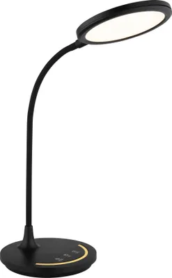 Image de Globo Lighting Lampe de table plastique noir mat, LED