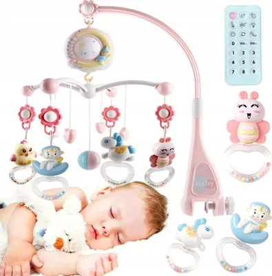 Zdjęcie produktu dla Karuzela Z Grzechotkami I Pilotem Toy-15