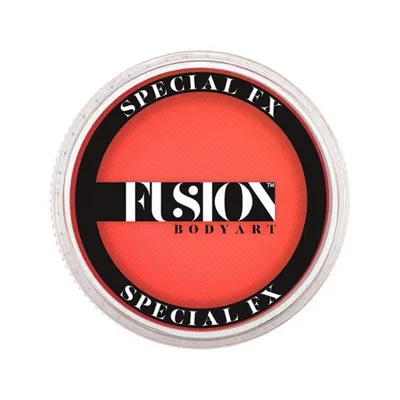 Image de Peinture faciale Fusion orange fluo