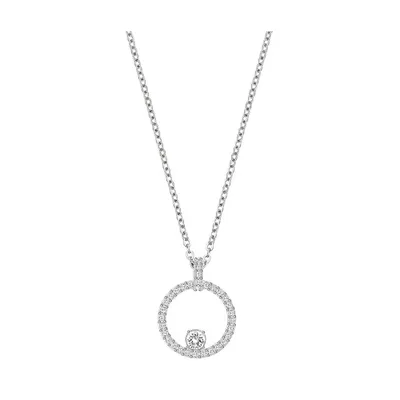 Produktbild von Swarovski 5198686 Kette mit Anhänger Creativity Circle Weiss