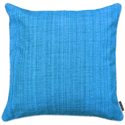 Produktbild von Kissen-Bezug Outdoor einfarbig türkis blau wetterfest 40x40 cm