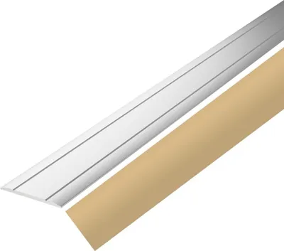 Obrázek produktu pro Přechodový profil VILO – samolepicí – pro laminát a vinyl – bez vrtání – 28 mm x 93 cm – G109/S – šampaňské