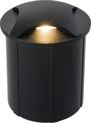 Obrázok produktu pre LED vonkajšie zapustené fasádne / schodiskové svietidlo Nowodvorski PAT čierne 8162
