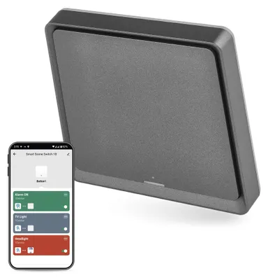 GoSmart Portabler Szenenschalter IP-2001ZB, ZigBee 3.0, 1 Taste