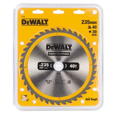 Produktbild von DeWalt Kreissägeblatt stat. 235/30 mm 40WZ