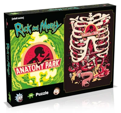 Image de Puzzle Rick et Morty "Anatomy Park" (1000 pièces)
