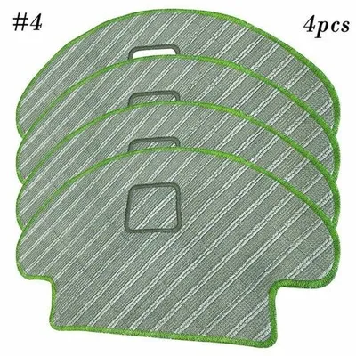 Image de Accessoires de nettoyage pour aspirateurs - Compatibles avec l'iRobot Roomba Combo 113 - 4 lingettes humides lavables