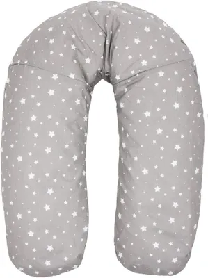 Produktbild von Stillkissen EPS-Perlen 190cm Exklusiv, XXL | Schwangerschaftskissen, Bezug 100% Baumwolle, maschinenwaschbar