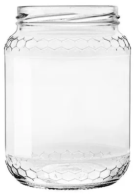 Immagine prodotto di VASO IN VETRO 'MIELE' 390 cc - Imb. Ø 70 mm