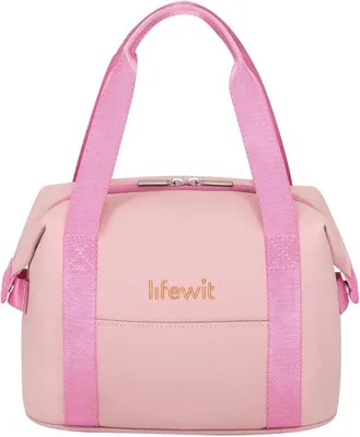 Produktbild von Isolierter Rucksack für Frauen, 6L Wasserfest, Leichter Lunchrucksack, Tragbarer Kühler, Rucksack für Arbeit, Schule, Picknick, Reisen, Rosa