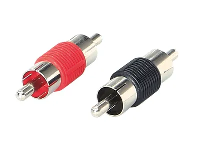 Produktbild von ACV 30.4202-04, Verbinder, RCA, RCA, Weiblich, Männlich, Schwarz, Rot