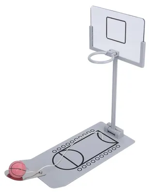 Immagine prodotto di I mini set di pallacanestro da tavolo riducono i giocattoli di decompressione del divertimento della pressione, rilassano i giochi del passo i giocattoli dei bambini per la casa dell'ufficio