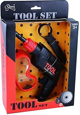 Produktbild von Lustige Kinderbohrmaschine mit Schutzbrille
