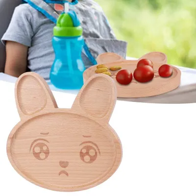 Image de Plateau en bois pour collations et petit-déjeuner