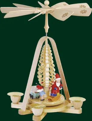 Produktbild von 1-stöckige Pyramide Bescherung (25cm) von Richard Glässer