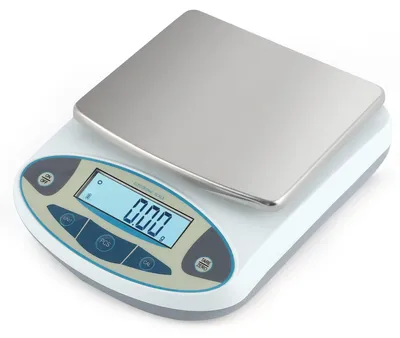Laborwaage 5000 g / 0,01 g – digitale Präzisionswaage, kalibriert