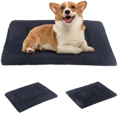 Immagine prodotto di Cuccia ortopedica per cani, cuscino lavabile, morbida, reversibile, grigio scuro, 76x50x4 cm