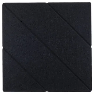 Zdjęcie produktu dla Płytka filcowa felly kwadrat 02 - kolor: czarny, kształt: kwadratowy, prostokątny: 40×40 cm