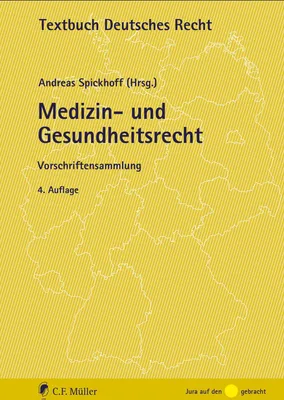 Produktbild von Medizin- und Gesundheitsrecht