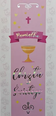 Obrázok produktu pre Karnet Krst dievčatka – YEKU