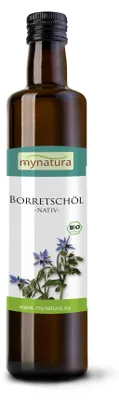 Produktbild von Mynatura Borretschöl – kaltgepresstes Pflanzenöl 250ml - 1 Flasche