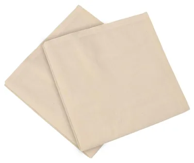 Käsetuch, 2er-Set, wiederverwendbar, 95 x 95 cm, Baumwolle