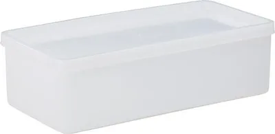 Immagine prodotto di Lattina 1000 ml con coperchio a scorrimento quadrato naturale L103xL208xH64mm