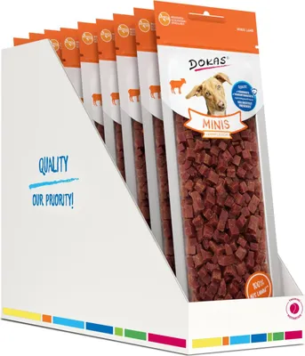 Produktbild von DOKAS - Minis Lammfleisch 9er Pack (9 x 70g)