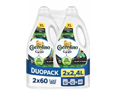 Produktbild von Coccolino Care Black & Dark Waschmittel DUOPACK – 2 x 2,4 L (2 x 60 Waschladungen)