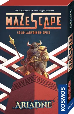 Immagine prodotto di KOSMOS Mazescape Ariadne, Labyrinth-Spiel, Knobelspiel, Solo-Spiel, ab 8 Jahren, 693237