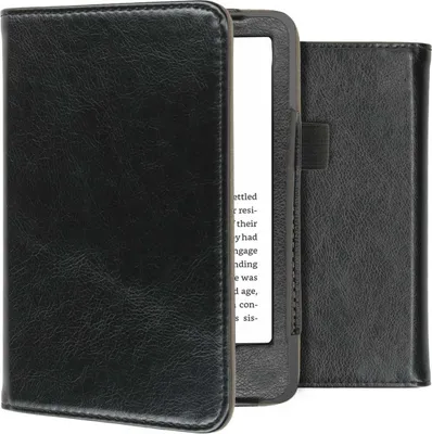 Productafbeelding van imoshion Vegan Leather Bookcase voor de Amazon Kindle (2024) / Amazon Kindle (2022) 11th gen - Zwart