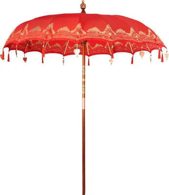 Zdjęcie produktu dla Baliński Parasol Czerwony 215 x 215 x 260 cm