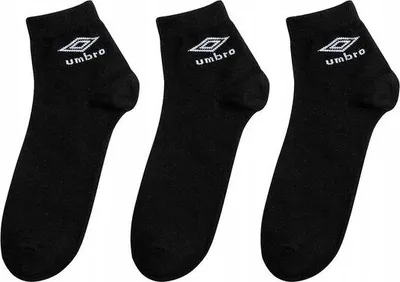 Produktbild von UMBRO Quarter Socken Schwarz 3 Paar Bequem