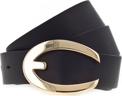 Produktbild von Vanzetti Leder Gürtel 30mm Leather Belt W85 Black schwarz