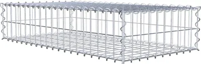 Produktbild von Gabione 100 cm x 20 cm x 50 cm (L x H x T), Maschenweite 5 cm x 10 cm, Spirale
