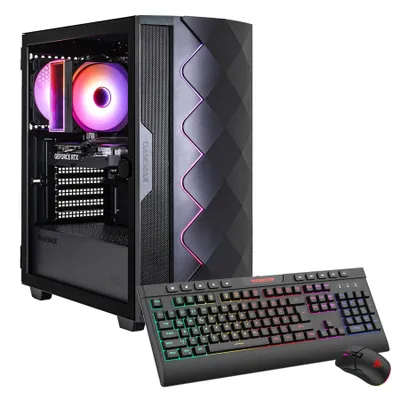 GAMEMAX Gaming-PC Diamond BK 7797 Ryzen 5 7500F 16GB DDR5 RAM 1TB SSD RTX 5060 Windows 11