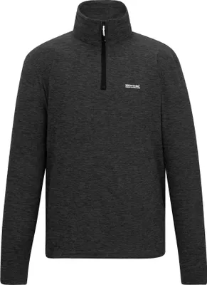 Imagen del producto de Chaqueta de forro polar "Thompson" para hombre, con cremallera frontal de media longitud, diseño jaspeado, modelo RG12347 (talla XXL), color gris