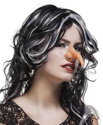 Produktbild von Boland Hexennase für Fasching und Halloween, aus Kunststoff mit Gummiband