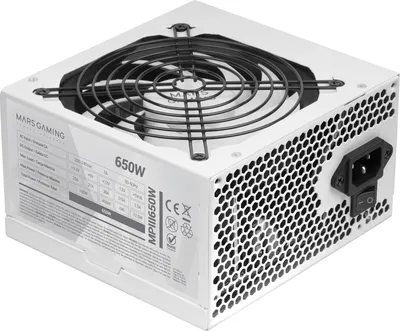 Produktbild von Stromquelle Mars Gaming MPIII650W 650 W 6 W