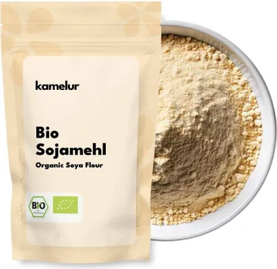 Produktbild von Kamelur® Bio Sojamehl 1 kg