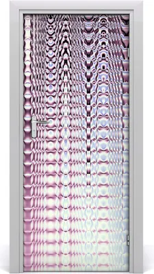 Produktbild von Tulup Türaufkleber 85x205 cm Dekorative Aufkleber Selbstklebend Wasserdichte Tapete Abnehmbar Schlafzimmer Wohnzimmer Wohnkultur - abstrakt