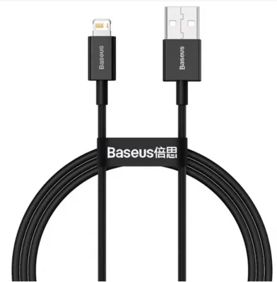 Obrázok produktu pre Baseus Superior kabel USB - Lightning 2,4 A 1 m czarny (CALYS-A01)