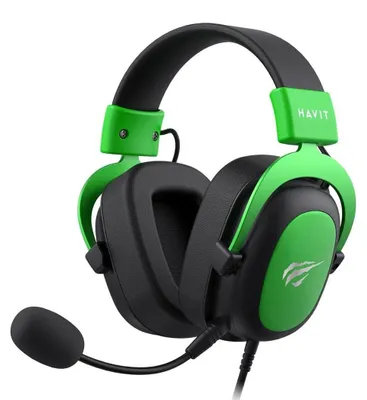 Image de Casque Havit H2002d avec arceau filaire pour le jeu, noir